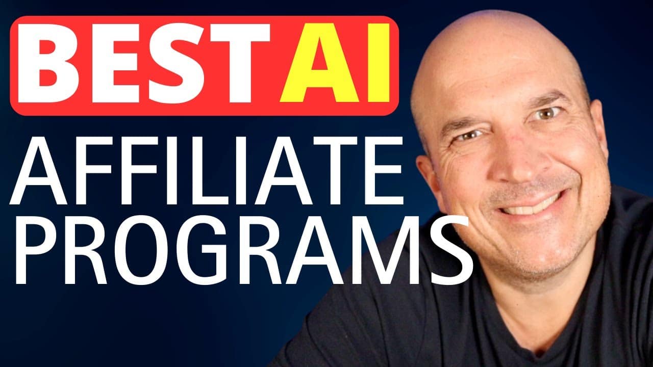 Video Thumbnail: TOP 5 AI Affiliate Programs For Beginners